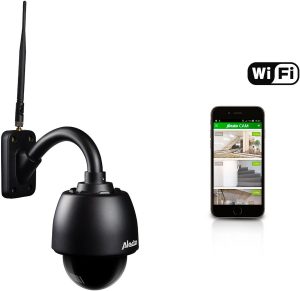 Alecto DVC-255IP Wifi outdoor camera- Monitor je camera wereldwijd met gratis app - Zwart
