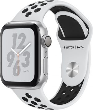 Apple Watch Series 4 Nike - Smartwatch - Zilver - 40mm