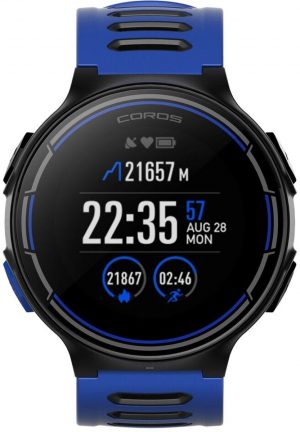 Coros Pace - Multisporthorloge - GPS - Zwart/Blauw