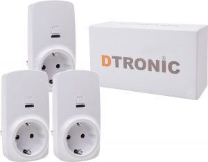 DTRONIC Slimme stekker WLSC01 - 3st. Makkelijke installatie - Starterkit
