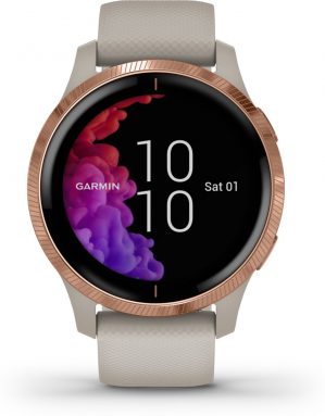 Garmin Venu - Smartwatch - Beige/roségoud