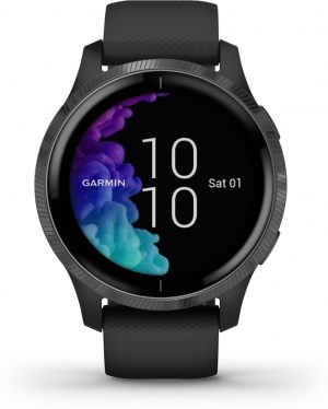 Garmin Venu - Smartwatch - Zwart/leigrijs
