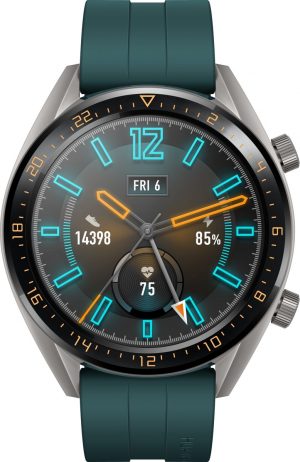Huawei Watch GT Active - Smartwatch - Donkergroen