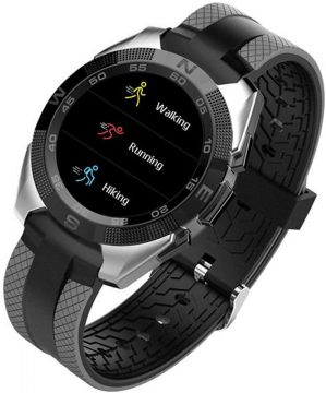 Lipa Atlas G5 smartwatch Hartslagsensor - Bluetooth en app - Zwart