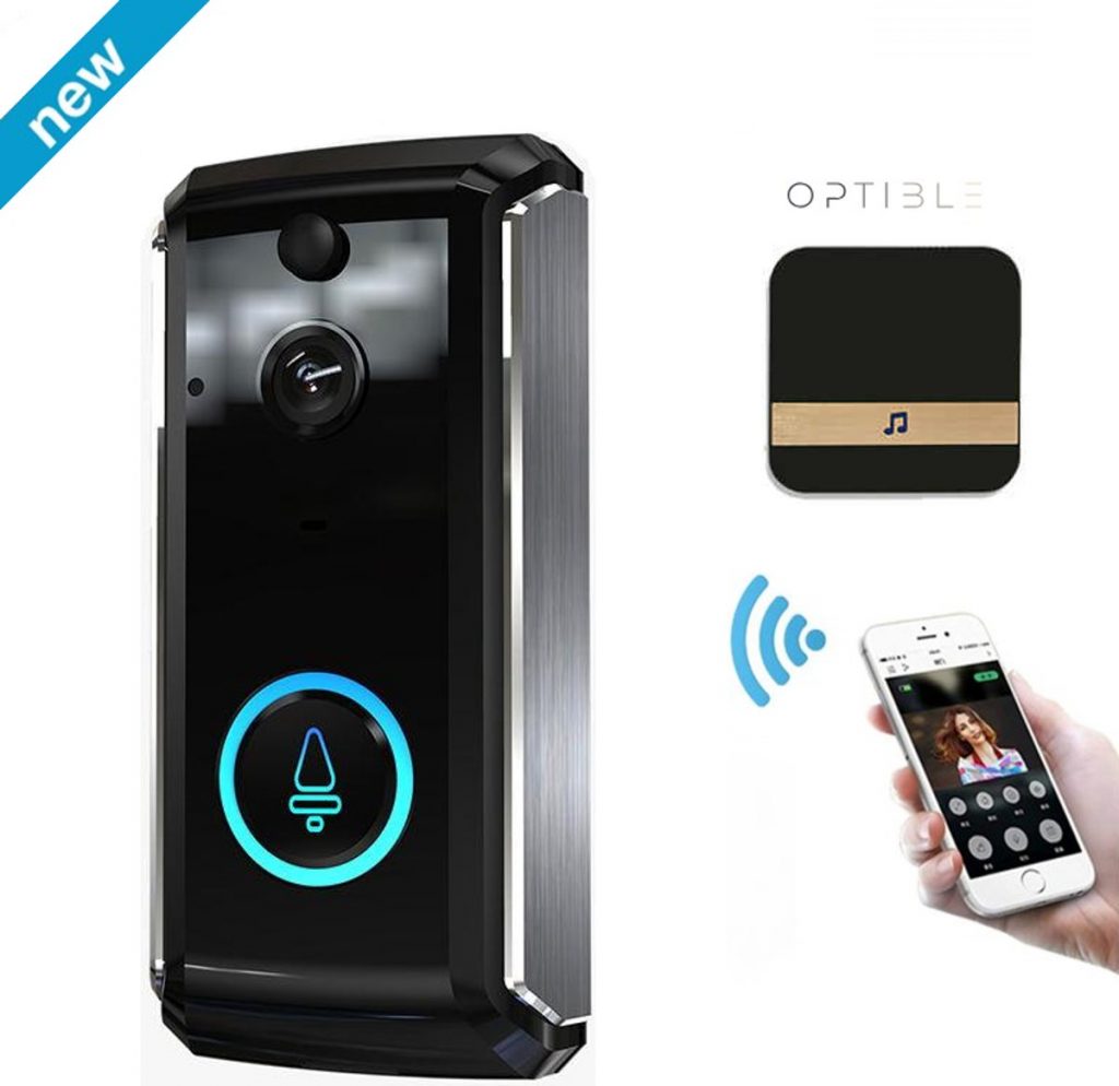 Nivian IPC DB1 Draadloze 2MP Full HD Smart Wi Fi Deurbel Voor Buiten Met Accu Ir Nachtzicht Pir Microsd En 2 Weg Audio Gratis Tuya Applicatie 598205820