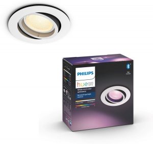 Philips Hue - Centura - White and Color Ambiance - inbouwspot - 1 lichtpunt - wit - rond - Bluetooth