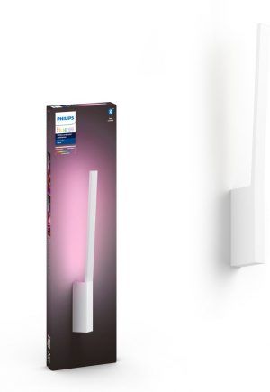 Philips Hue - Liane - White and Color Ambiance - Wandlamp - 1 Lichtpunt - wit - 1 x 900lm - Bluetooth