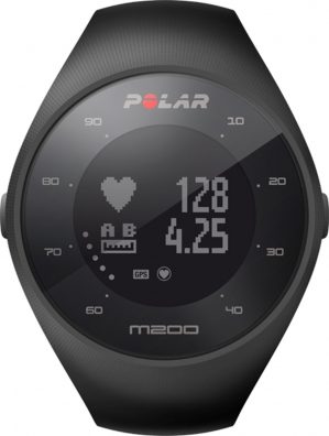 Polar M200 GPS Sporthorloge - Zwart - M/L