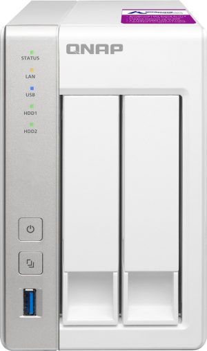 QNAP TS-231P2 (4GB RAM) - NAS - 0TB