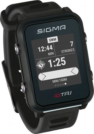 SPORTHORLOGE ID.TRI ZWART - BASIC