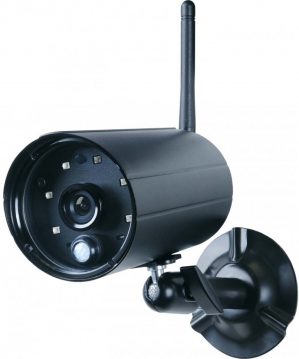 Smartwares WDVR720C IP-beveiligingscamera Buiten Rond Zwart 640 x 480Pixels bewakingscamera