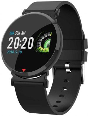 Smartwatch S28 - Klassiek - Stappenteller - Zwart
