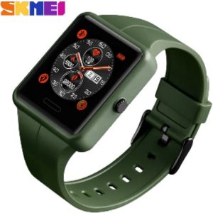 Smartwatch-leger-groen-kleurenscherm , 9 sportmodes, waterproof