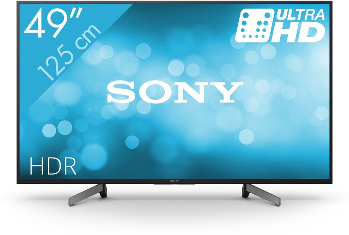 Sony KD-49XG8096 - 4K tv - Smart Gear Compare