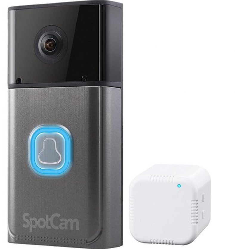 Spotcam Ring Pro Video Camera DoorbellWifi Deurbel 2e Keus Smart