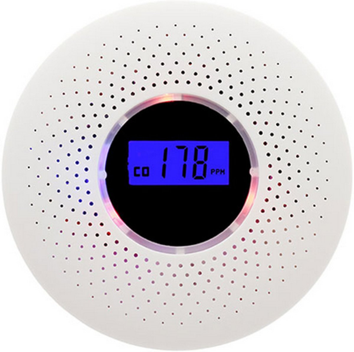 Ultra zuinige 2 in 1 combimelder - rookmelder en koolmonoxidemelder met gratis batterijen