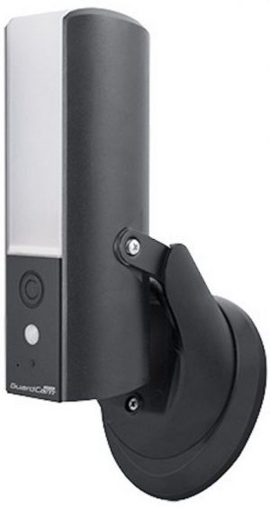 WiFi camera met APP en sensor-lamp GuardCam-DECO kleur zwart