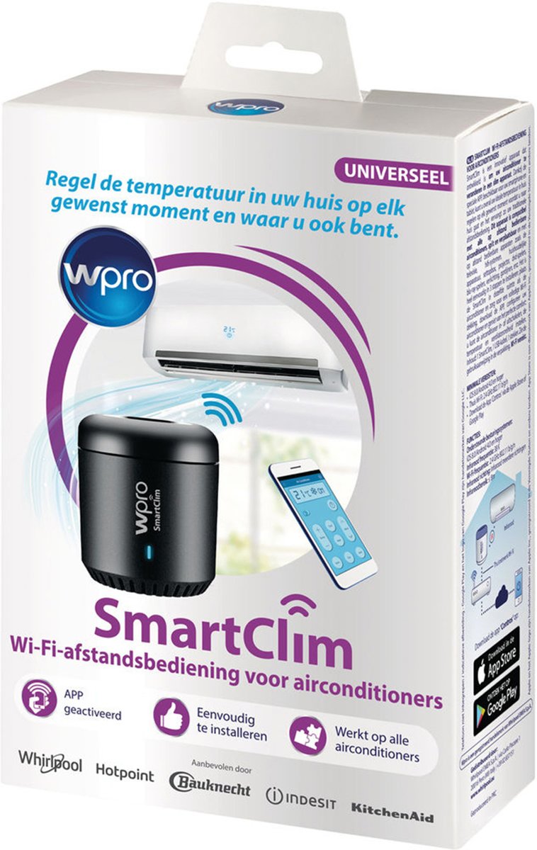 Wpro Smart Wifi Afstandbediening Airco