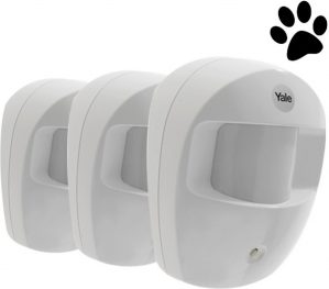 Yale set van 3 bewegingssensoren huisdiervriendelijk tot 27kg SR-PETPIR