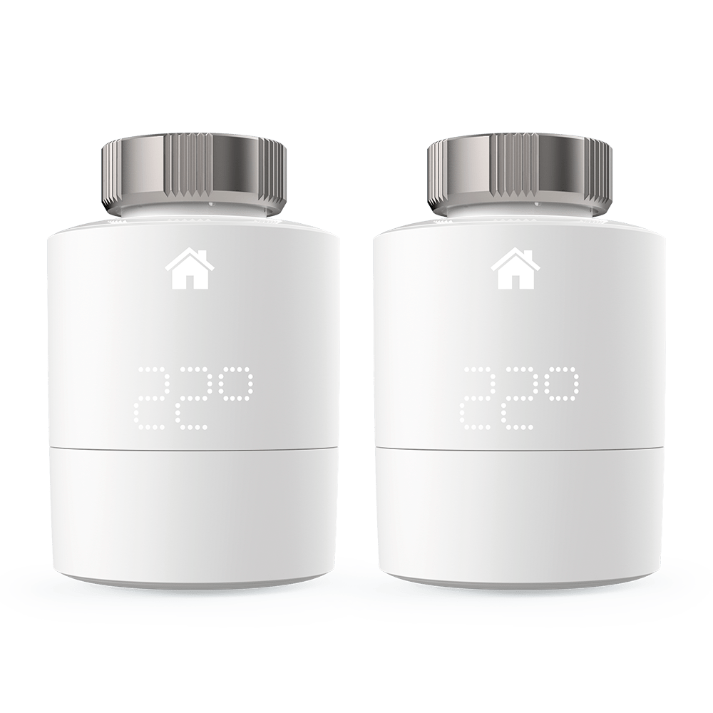 tado Slimme Radiatorknop - Duo Pack