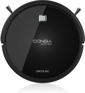 Cecotec Conga 990 Series robotstofzuiger Zakloos Zwart 0,6 l