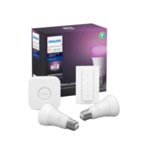 PHILIPS HUE Starterkit - wit en gekleurd licht - E27