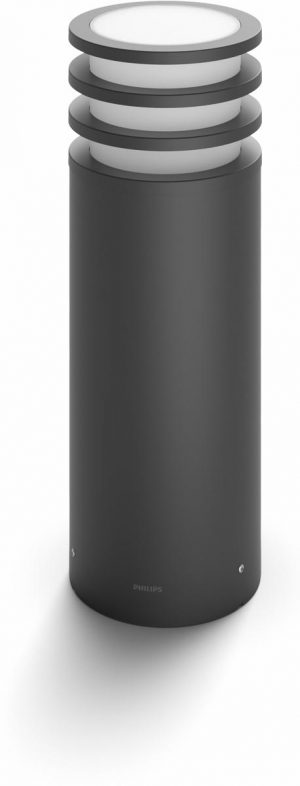 Philips Hue Lucca - Sokkellamp laag - 1 Lichtpunt - antraciet - 1 x 806lm