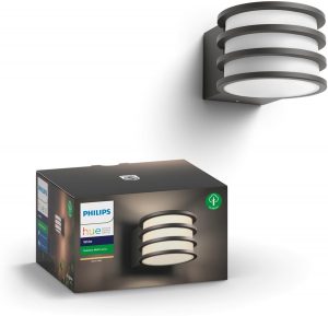 Philips Hue Lucca - Wandlamp - 1 Lichtpunt - antraciet - 1 x 806lm