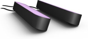 Philips Hue Play tafellamp - wit en gekleurd licht - zwart - 2-pack - basis