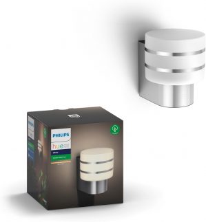 Philips Hue Tuar - Wandlamp - 1 Lichtpunt - RVS - 1 x 806lm
