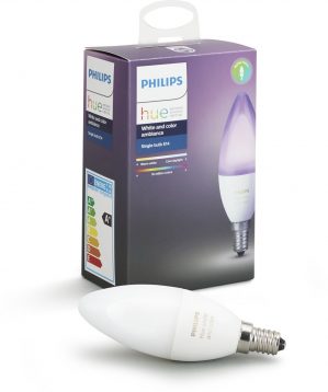 Philips Hue kaarslamp - wit en gekleurd licht - 1-pack