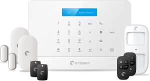 eTIGER S6 Smart Home Draadloos Alarmsysteem - WIFI - GSM-functie - Inclusief accessoire pakket