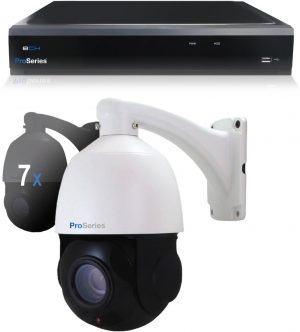 Beveiligingscamera set 7 x Sony bestuurbare PTZ Dome camera - 5MP - Draadloos