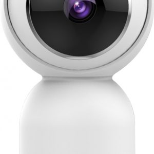 QNECT Wi-Fi indoor PTZ camera - Full HD 1080P - met bewegingsdetectie - 2-way audio - smart motion tracking - werkt met Google Home en Amazon Alexa