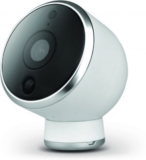QNECT Wi-Fi oplaadbare outdoor camera - IP54 - oplaadbaar via USB - Full HD 1080P - met bewegingsdetectie - werkt met Google Home en Amazon Alexa - Wi-Fi 2,4Ghz