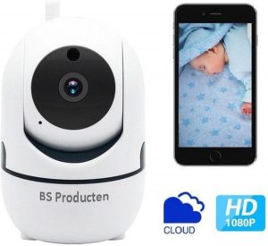 De Best Verkochte - Babyfoon Met Camera - Beweeg En Geluidsdetectie - Met App - Draadloos - WiFi - Smart Camera - Opslag In Cloud Of SD - Higestone
