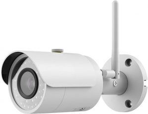 Draadloze Buiten IP Beveiligingscamera - 3MP, 30M-IR, Wi-Fi, Micro SD Geheugen Slot (128GB)
