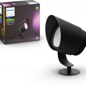 Philips Hue Lily XL Outdoor tuinspot - White and Color Ambiance - Buiten - zwart