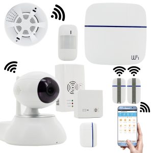 Smart Home Alarmsysteem VCare Alarm Beveiligingssysteem WiFi&GSM