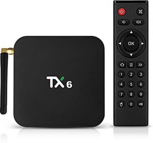 TX6 mediaspeler | 2/16 GB | Android 9 | Allwinner H6 | KODI 18.4 | Android tv box model 2020