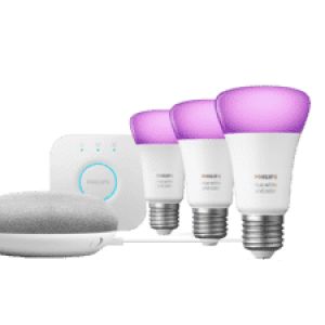 GOOGLE Nest Mini en Philips Hue starterkit