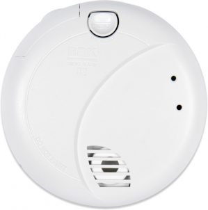 Rookmelder BRK 7010BE - 230v / Lichtnet - NEN2555 Bouwbesluit- 9v Alkaline Backup