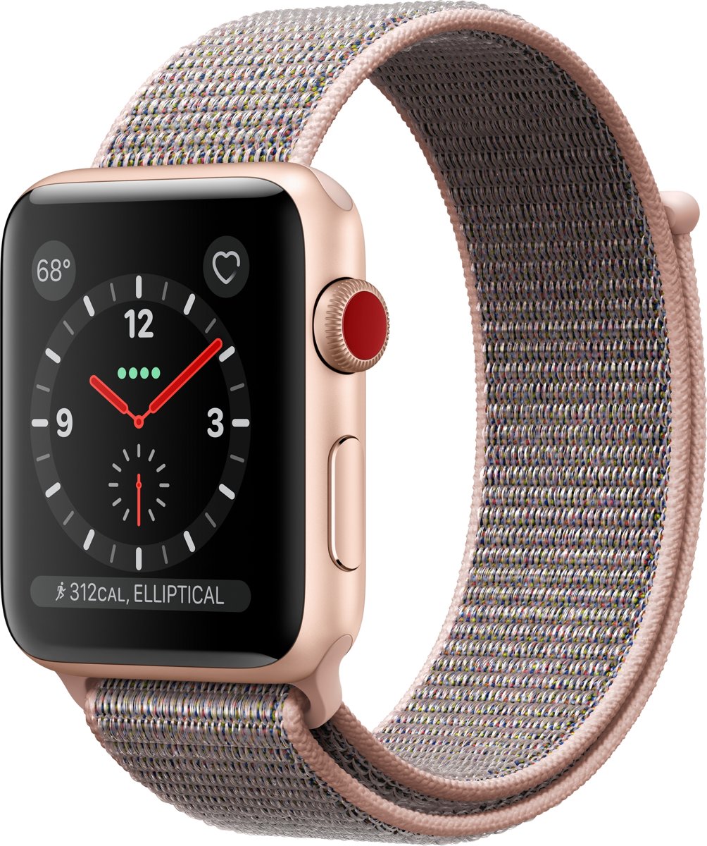 apple smartwatch series 3 rose gold