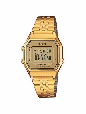 Casio Collection LA680WEGA-9ER Horloge - Staal - Goudkleurig - Ø 30 mm