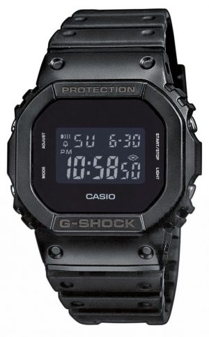 Casio DW-5600BB-1ER - Horloge - 43 mm - Kunststof - Zwart