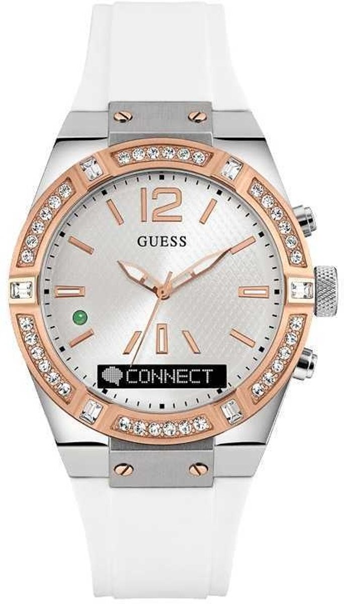 guess iq  women's hybrid smartwatch