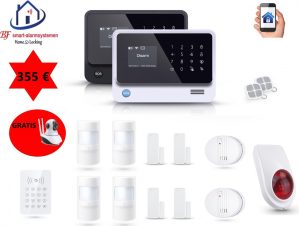 Home-Locking draadloos smart alarmsysteem wifi,gprs,sms set 11 AC-05