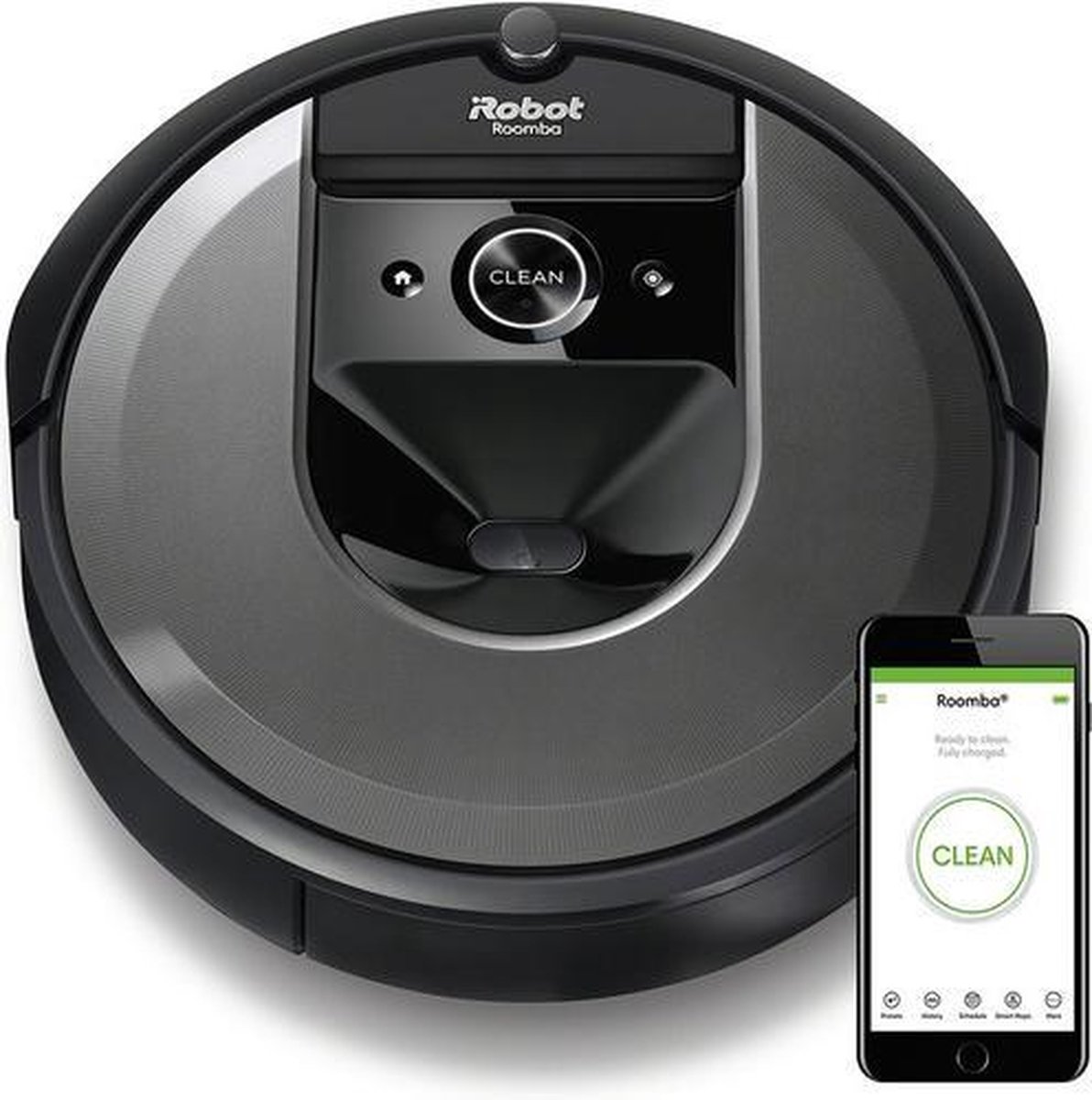 iRobot Roomba i7 - Robotstofzuiger - Donkergrijs