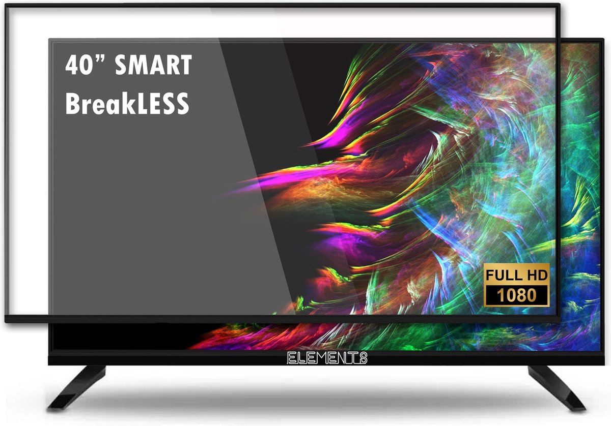 ELEMENT SMART TV 40" INCH BREAKLESS GLASS Smart Gear Compare