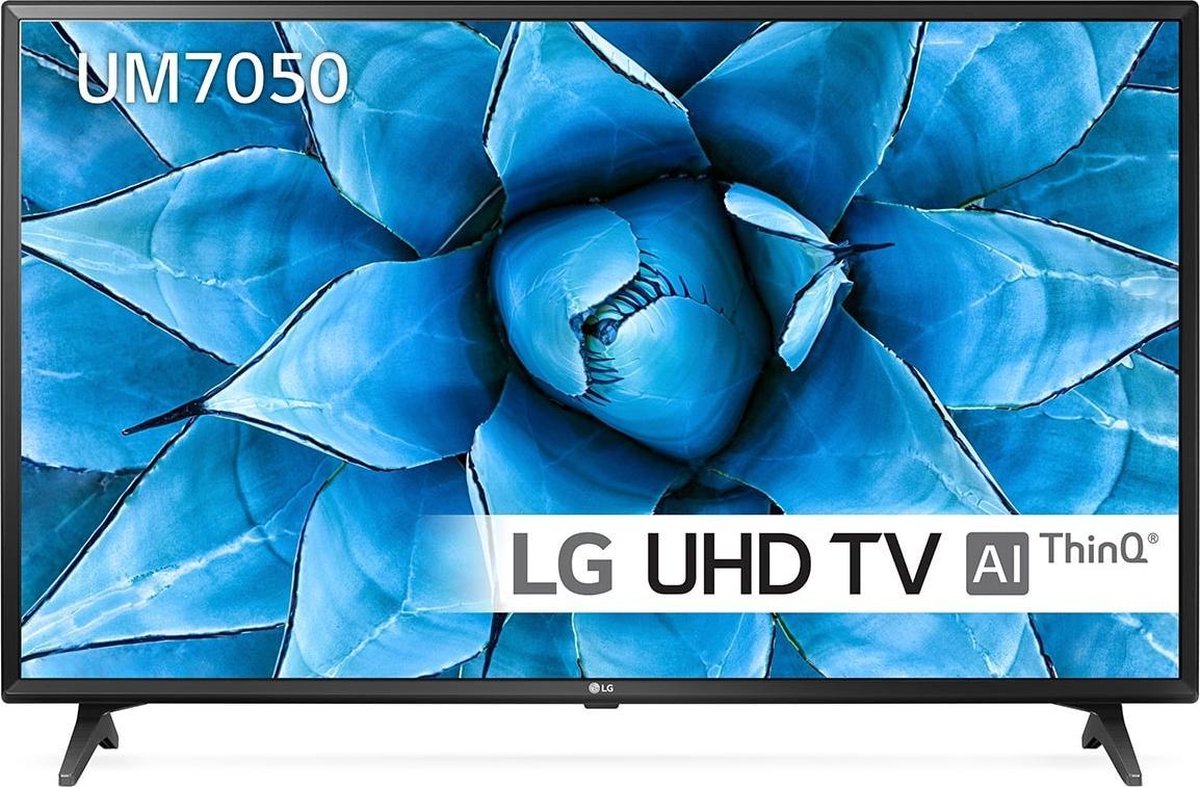 LG 43UM7050PLF tv 109,2 cm (43'') 4K Ultra HD Smart TV Wi-Fi Zwart